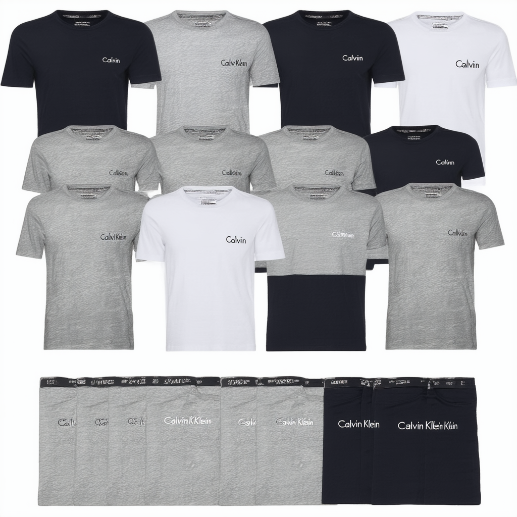 Calvin Klein Men's Short Sleeve Logo Graphic T-Shirts
