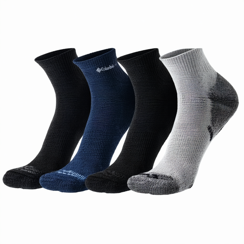 Columbia Men's 4 Pack Wool Crew Socks