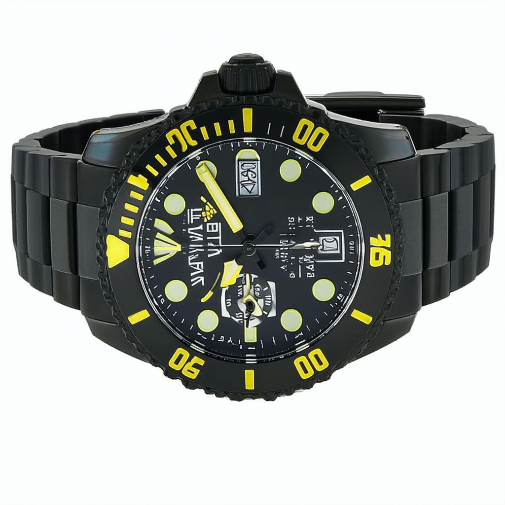 Invicta Men's 19827 Pro Diver Analog Display Swiss Quartz Black Watch