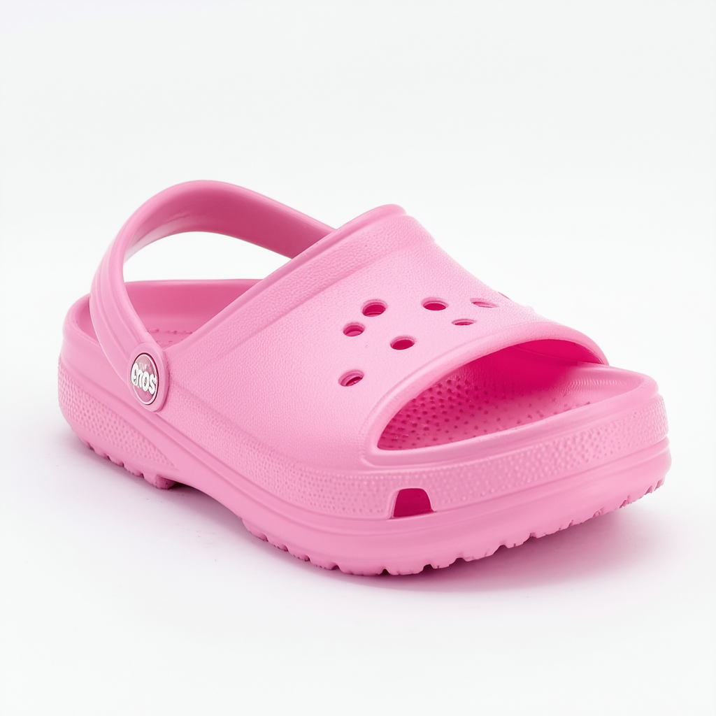 Crocs Classic Slide Kids, Unisex - Kinder Sandalen, Pink (Candy Pink), 32/33 EU32/33 EU