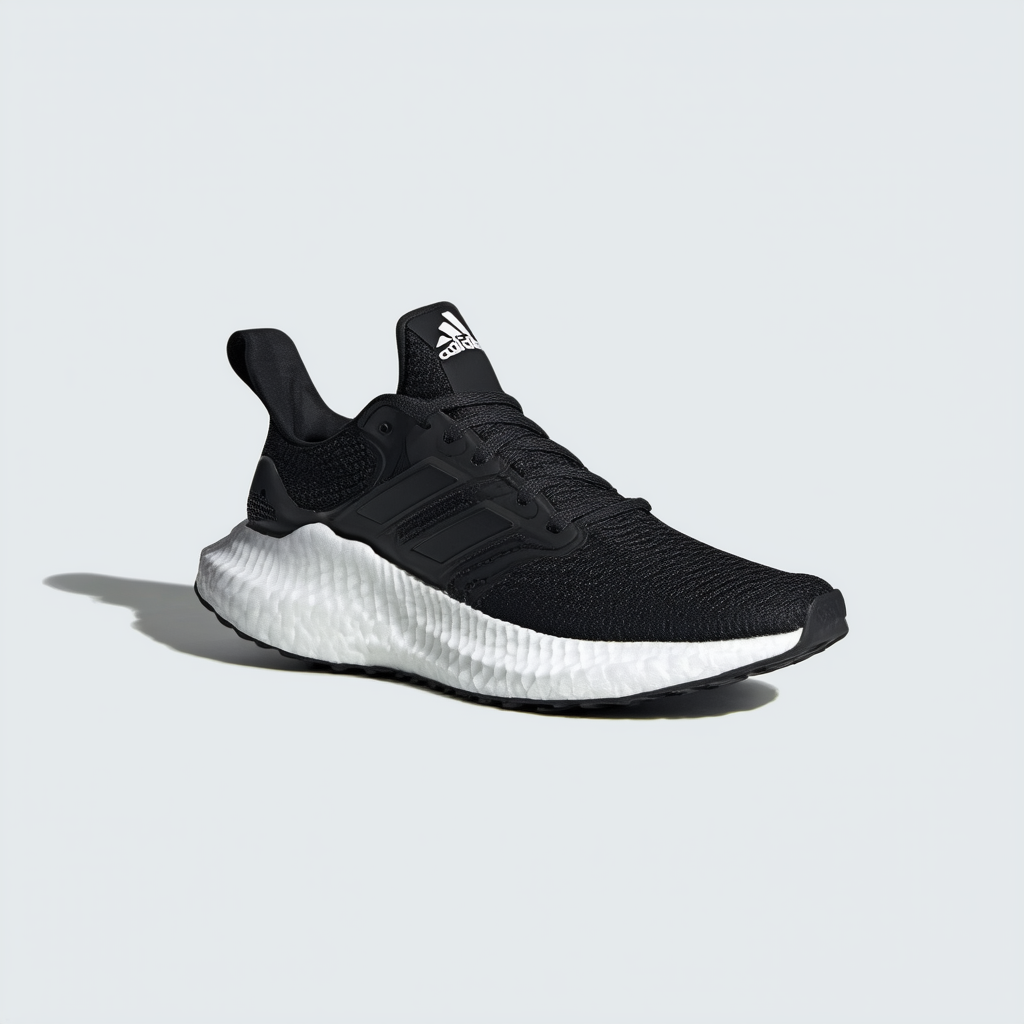 adidas Performance Men's Alphabounce Rc m Running Shoe, White/Core Black/White, 7 M US