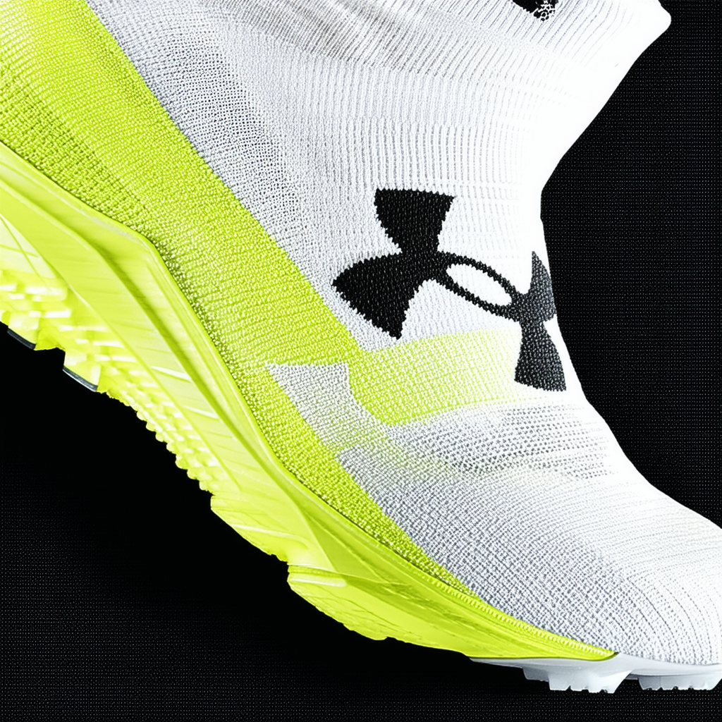 Under Armour Men's UA Speedform(TM) Apollo TWST, High Vis Yellow/White/Black, Medium / 11 D(M) US