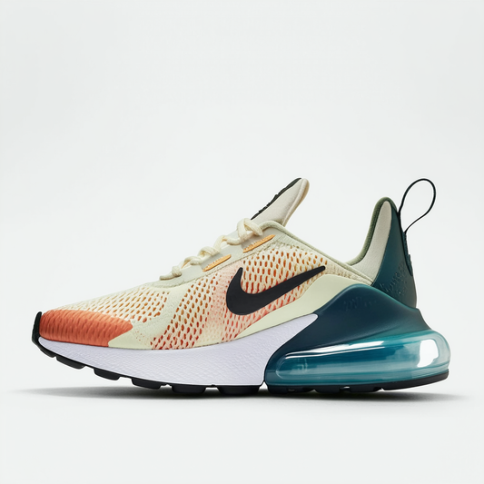 Nike Mens Air Max 270"Cactus Trails Cream/Starfish/Hazel Synthetic Size