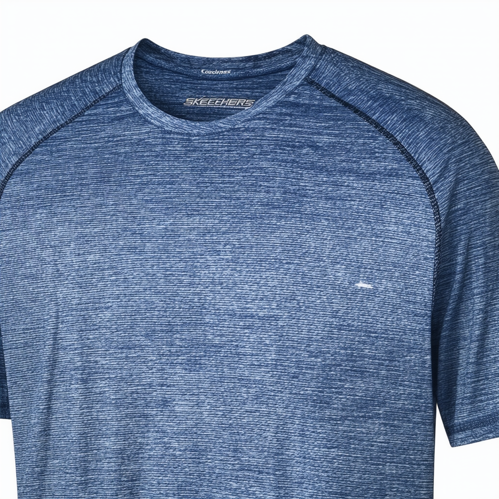 Skechers Men's Coolness Space Dye Workout Tee Shirt