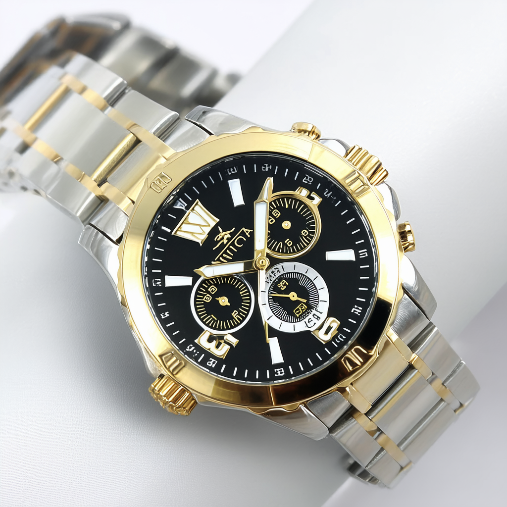 Invicta Men's 18111 Specialty Analog Display Swiss Quartz Two Tone Watch