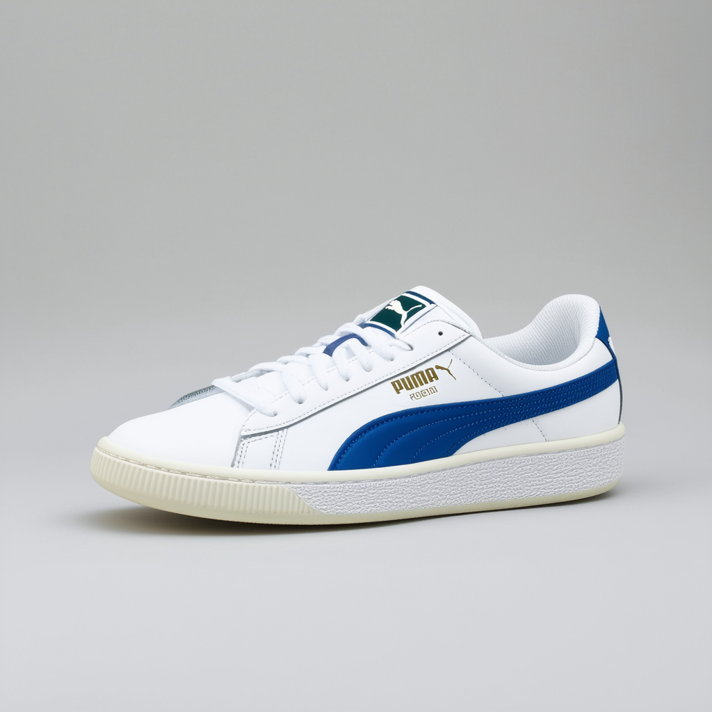 PUMA GV Special Classic Leather Sneaker,White/Limoges,12 D(M) US