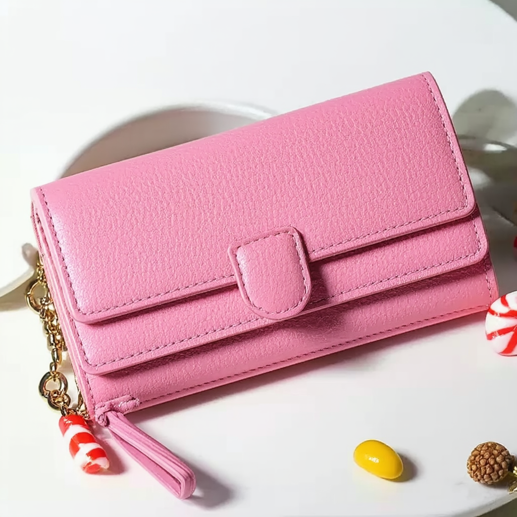 Multifunctional Women's Wallet in Adorable Candy Colors