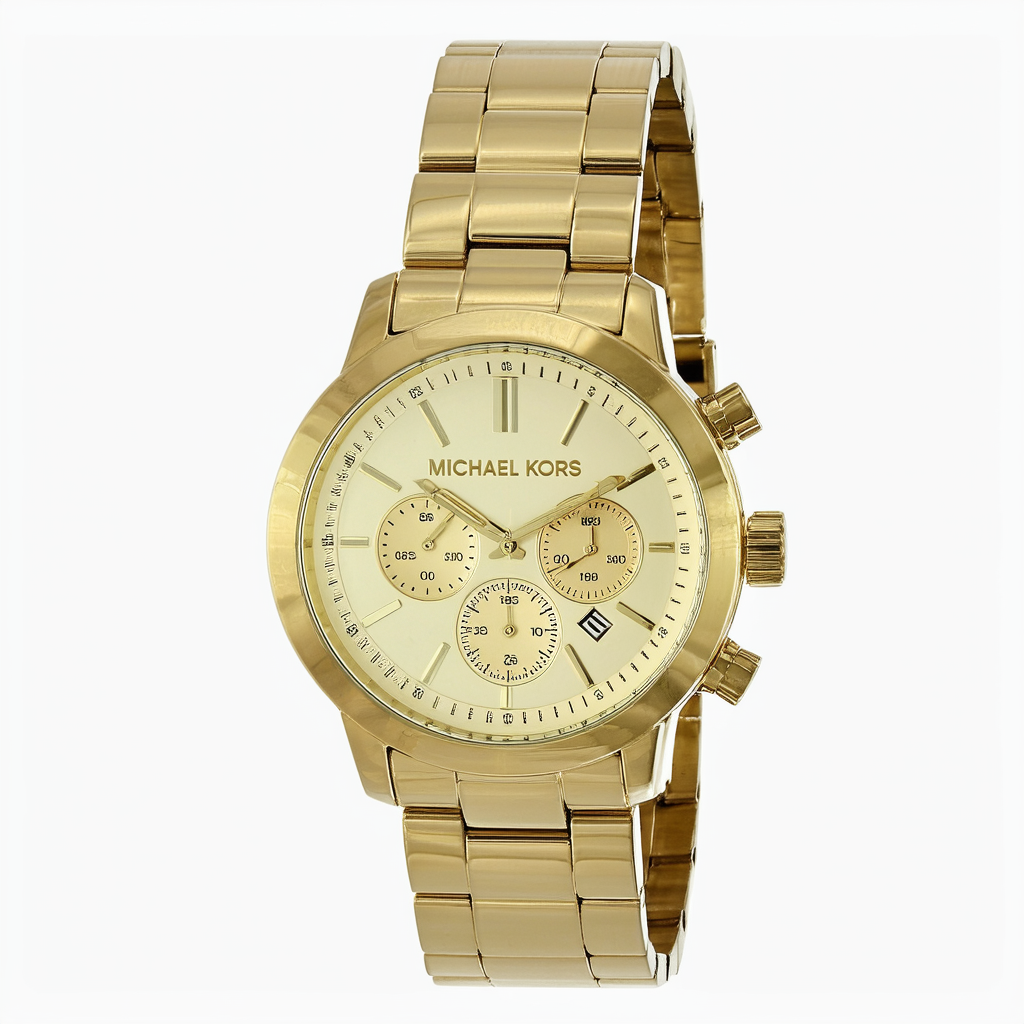Michael Kors Parkers Multi-Function Gold Dial Watch MK5956