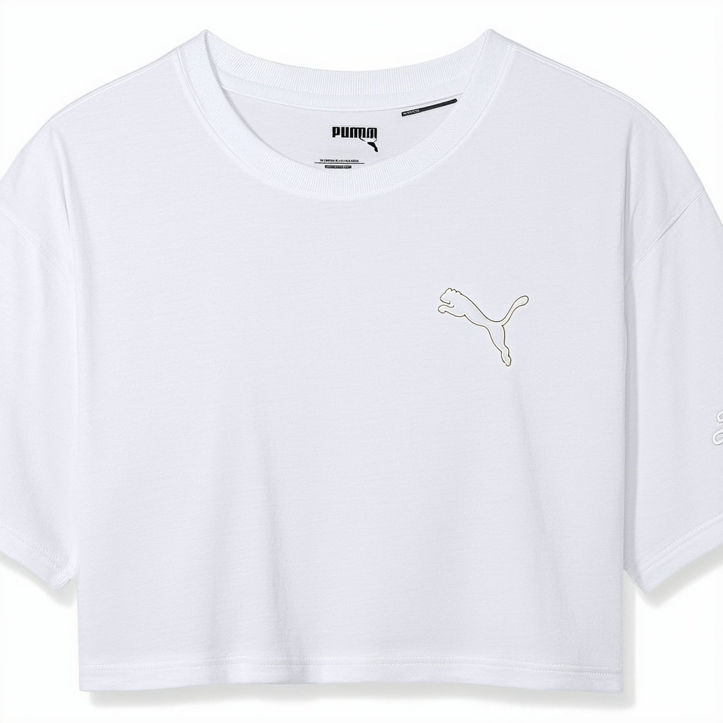 PUMA Women's Essentials+ Cropped T-Shirt