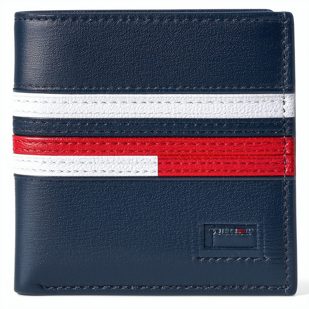 Tommy Hilfiger Men's Card Case Wallet, Dimensions (W x H x D): 10 x 8 x 2 cm