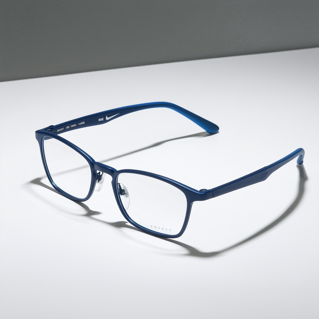 Eyeglasses NIKE 8130 416 SATIN NAVY/RACER BLUE