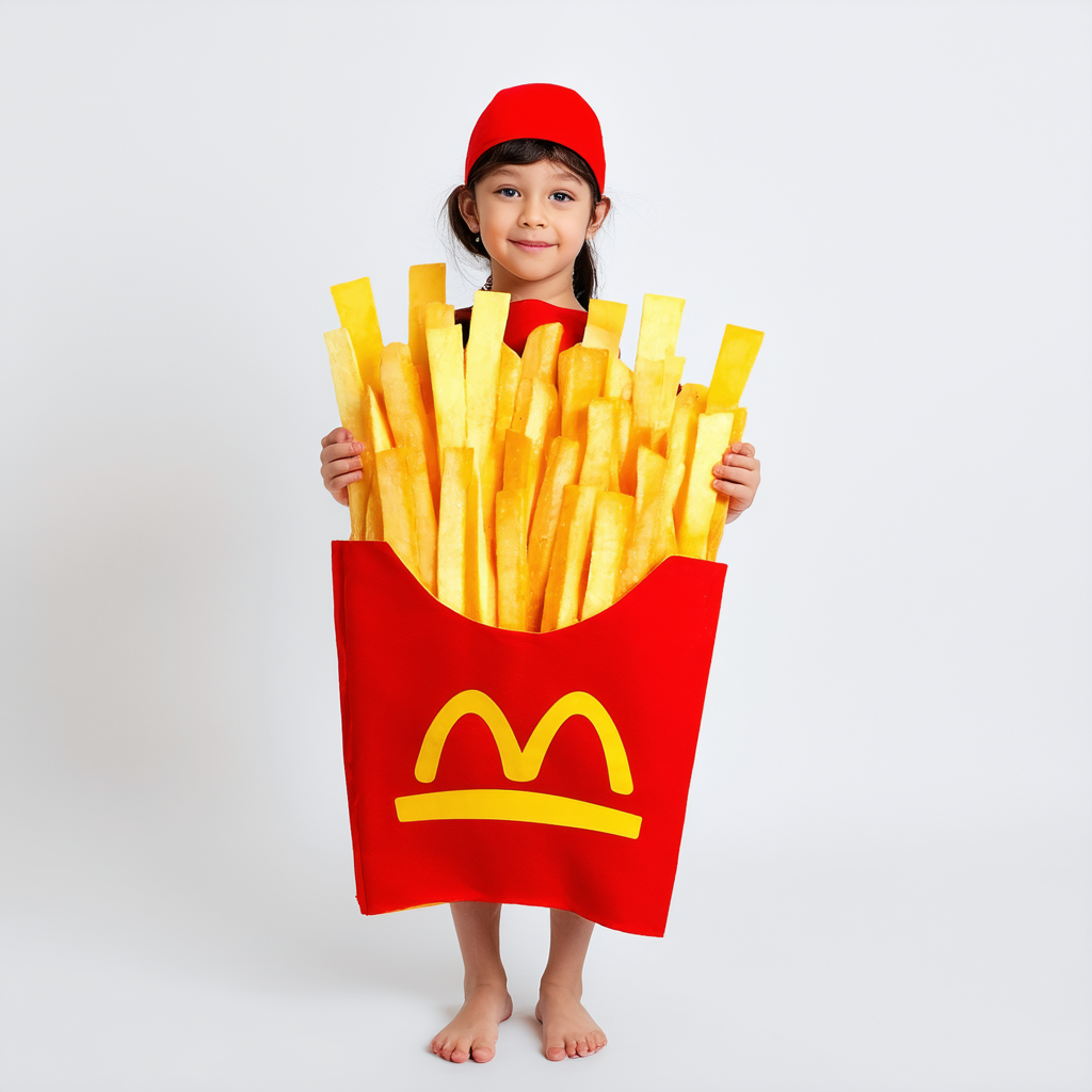 Kid's Fast Food Fries Costume