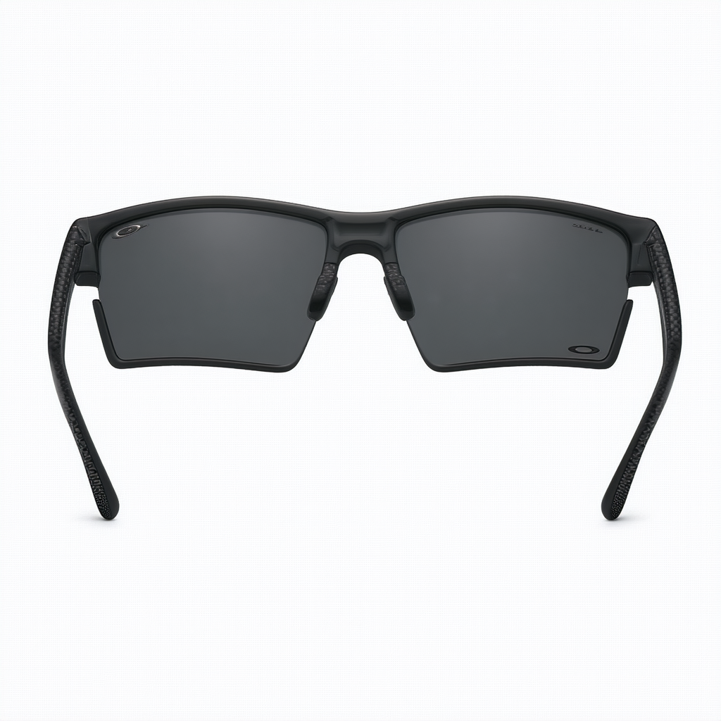 Oakley OO6018 Prime Square Sunglasses, Black/Carbon Fiber/Prizm Black Polarized, 63 mm
