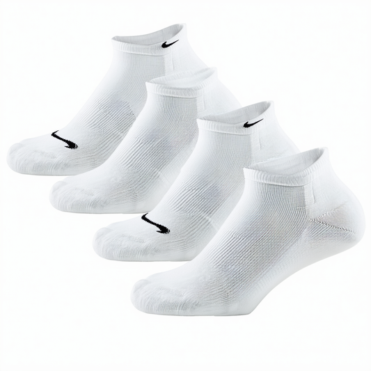Nike Performance Cushion Crew Training Socks (3 Pair), White, Small
