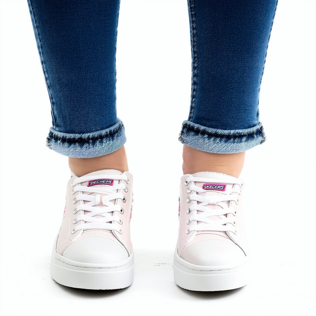 Skechers BOBS Women's High-Notes-Bell Kick Sneaker