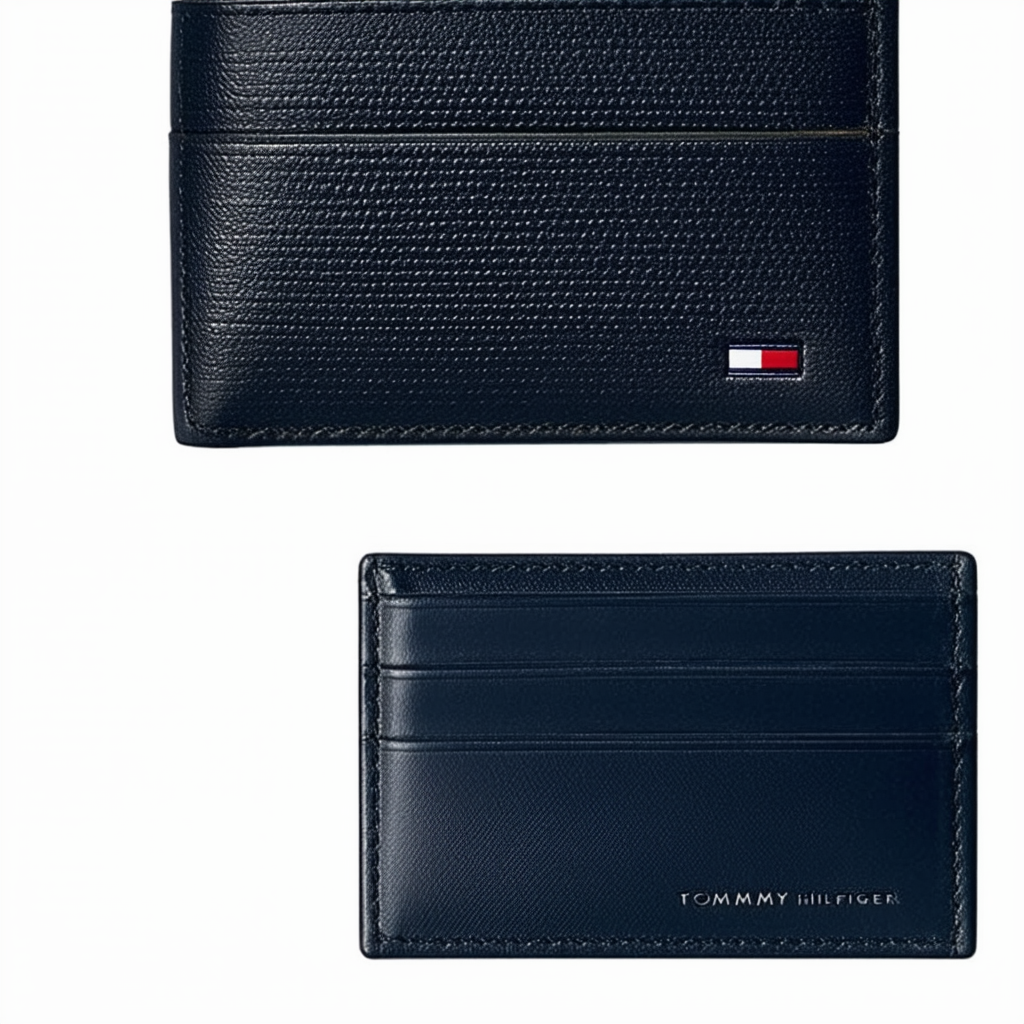 Tommy Hilfiger Men's Wallet with Fixed Passcase