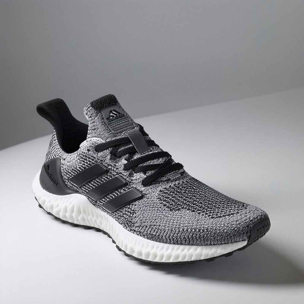 adidas Men's Alphabounce HPC m Running Shoe, Medium Grey/Black/Black, 10.5 M US