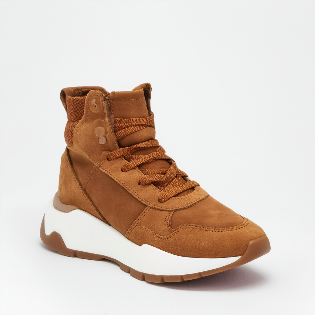 Steve Madden Women's 'Hilight' Fashion Sneakers, Cognac, 8