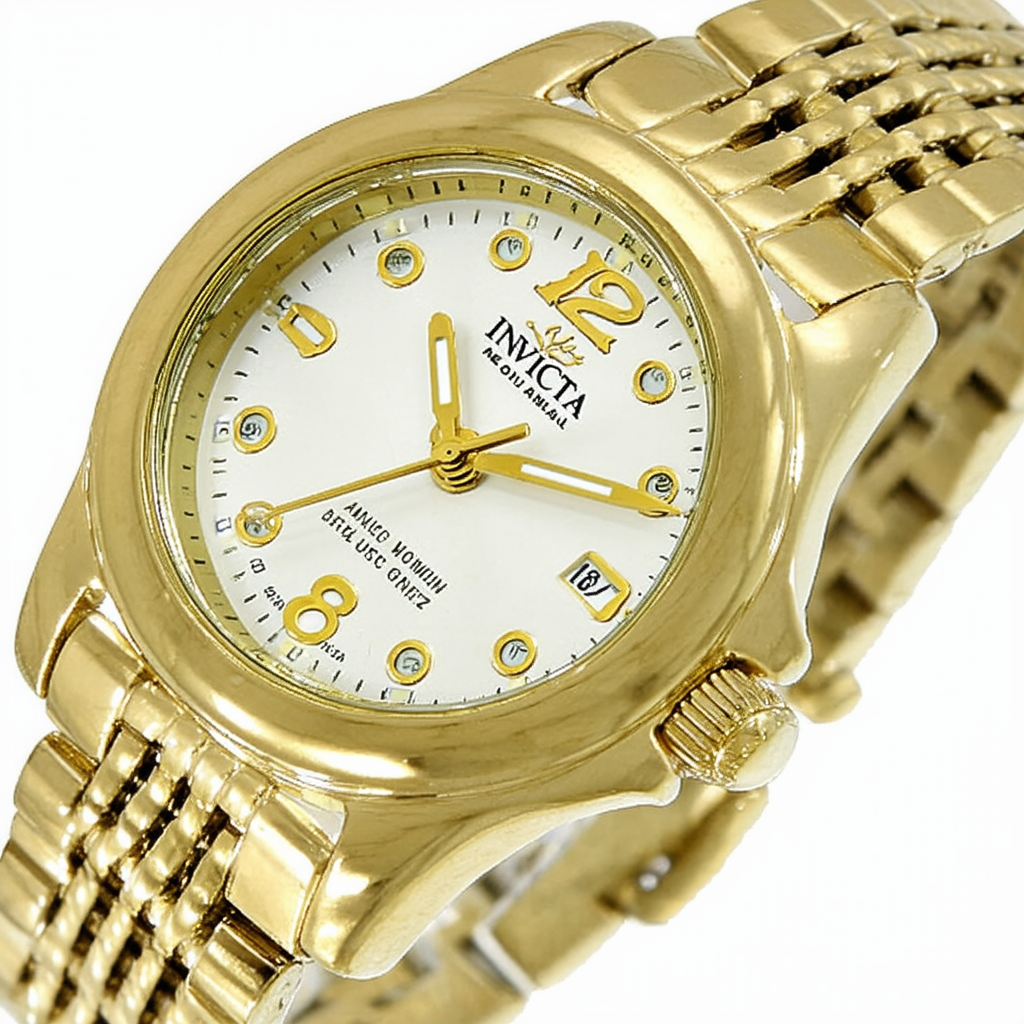 Invicta Women's 19513 Angel Analog Display Quartz Gold Watch