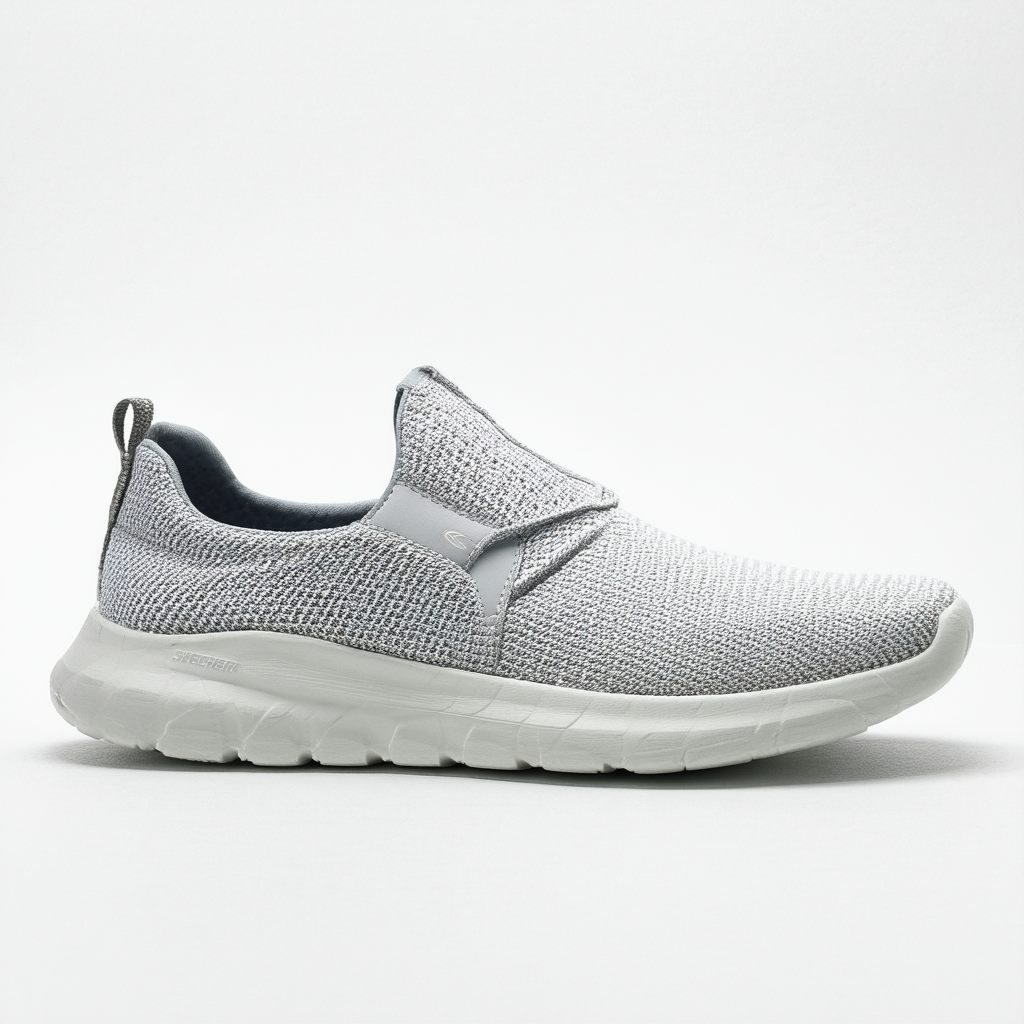Skechers USA Men's Delson 3.0 Round Toe Bungee Lace Slip On