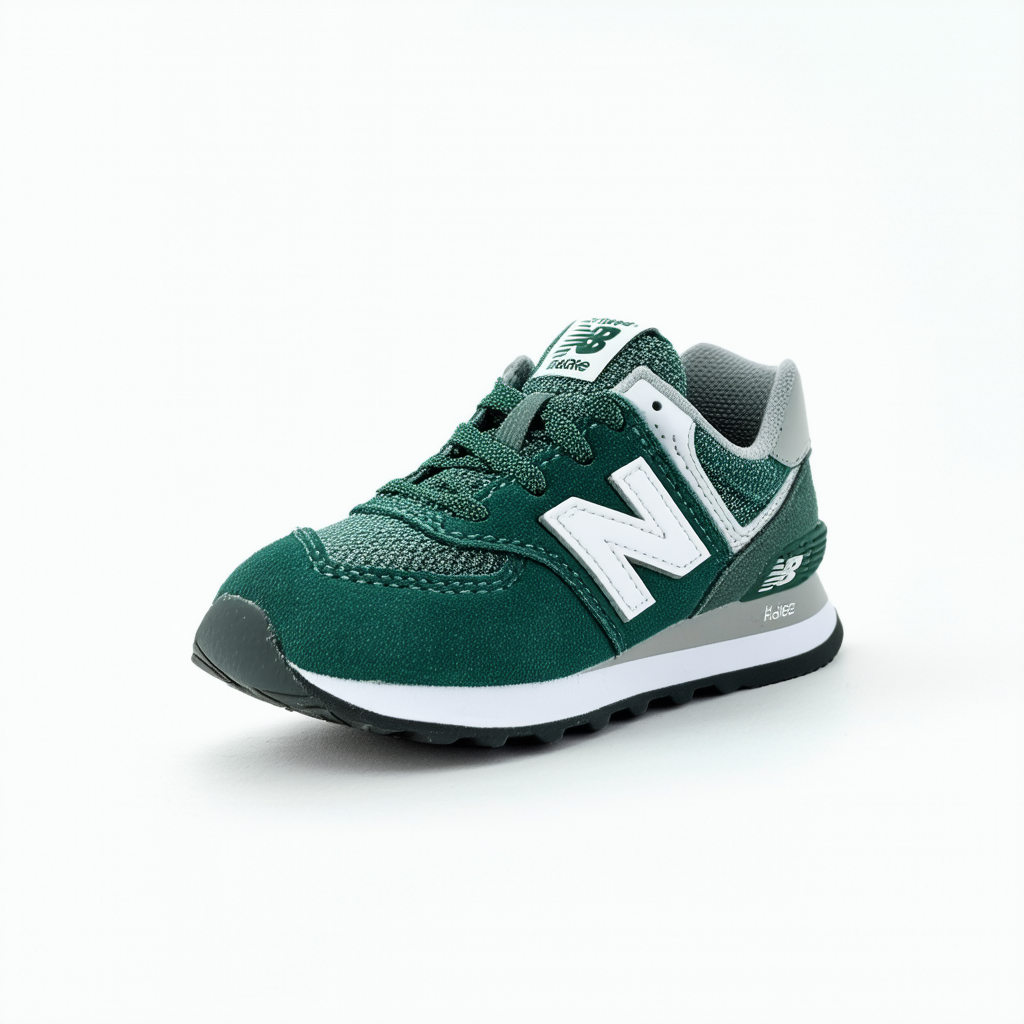 New Balance Kid's 574 V1 Evergreen Lace-up Sneaker