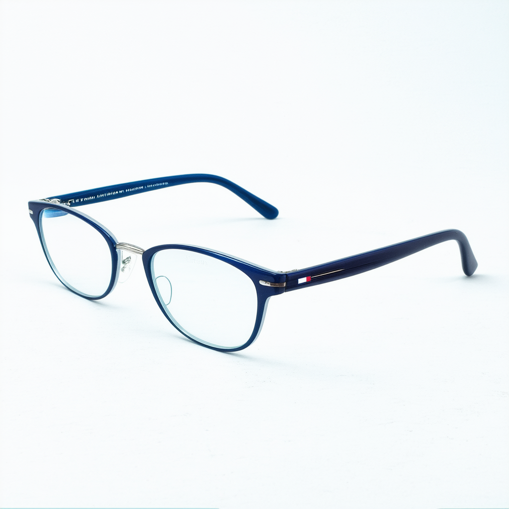 Eyeglasses Tommy Hilfiger T. 1282 06Z1 Blue / 00 Demo Lens, 52/17/140