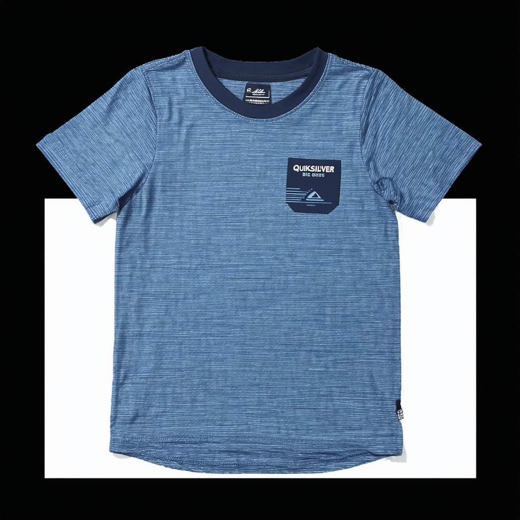Quiksilver Big Boys S/S Repel Navy Blue Top