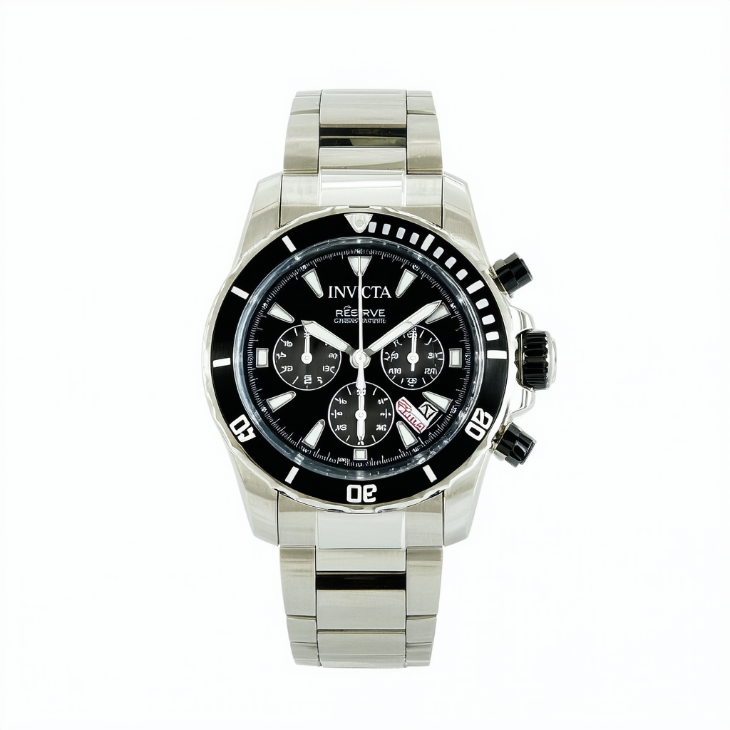 Invicta Reserve Chronograph Black Dial Mens Watch 26650