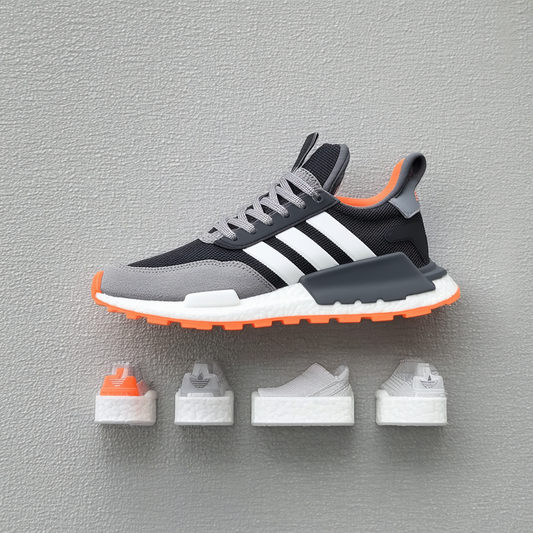 adidas Nite Jogger, Grey Two / Multi Solid Grey-solar Orange, 11