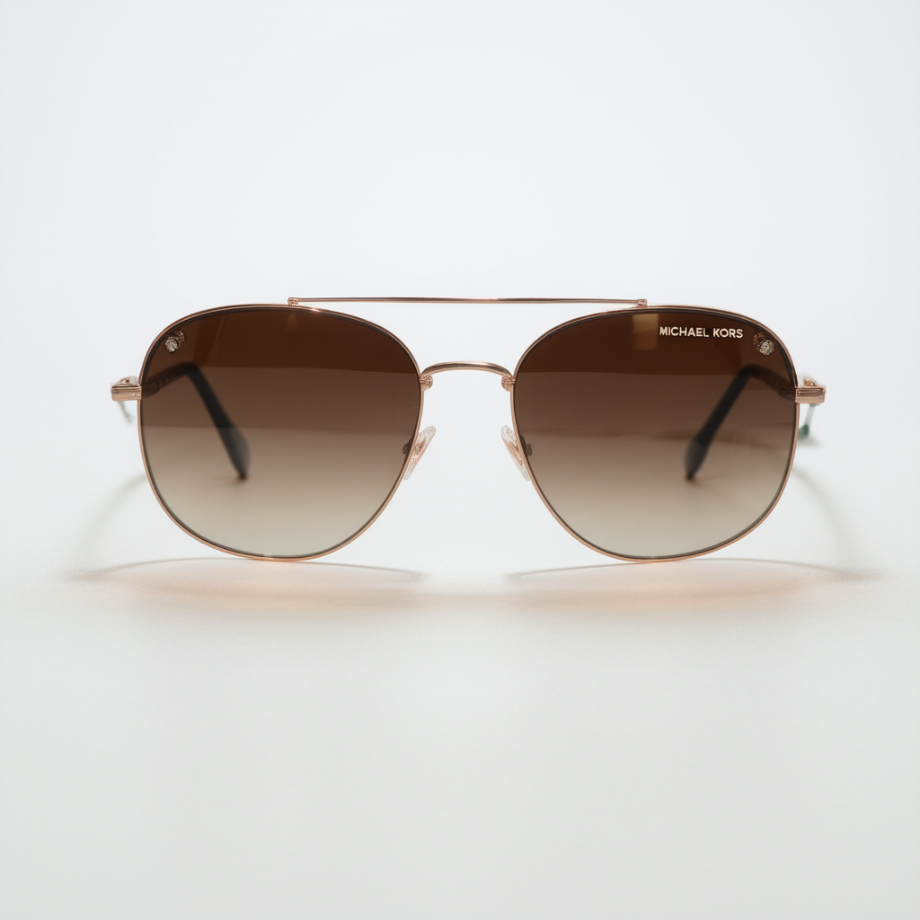 Michael Kors Sunglasses - M3001S / Frame: Rose Gold with Brown Lens: Brown Gradient