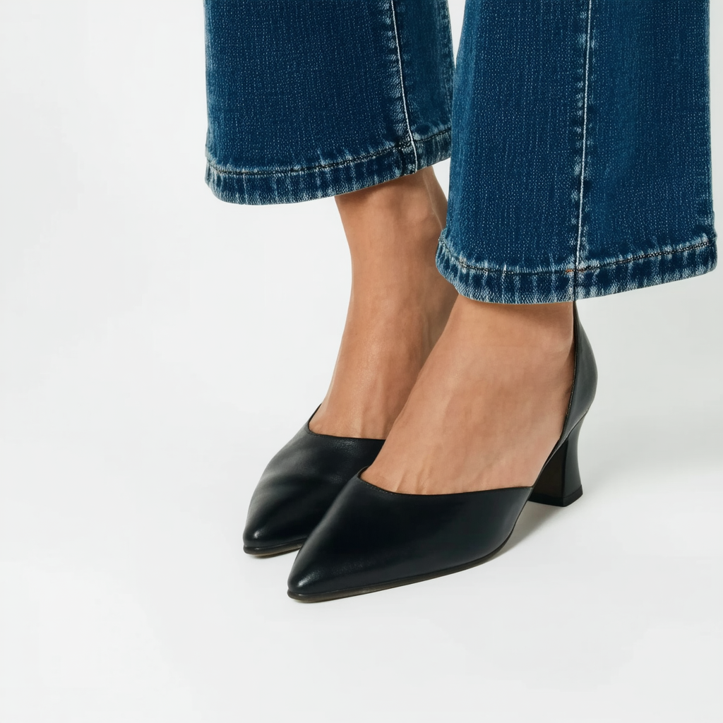 Naturalizer Hydie Black Leather 6.5