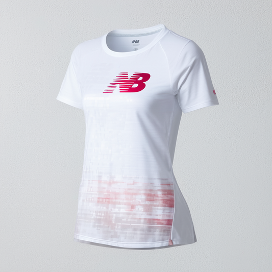 New Balance Women's NB Athletics Erin Loree Graphic Short Sleeve