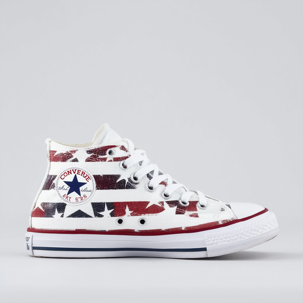 Converse Womens Chuck Taylor Stars and Bars Sneaker