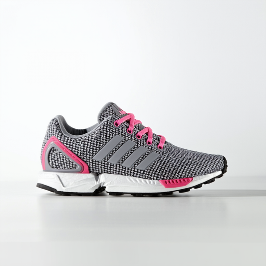 adidas JWONGBOUTIQUE 2014 ZX Flux Weave Grey Pink M198870 sz 10.5