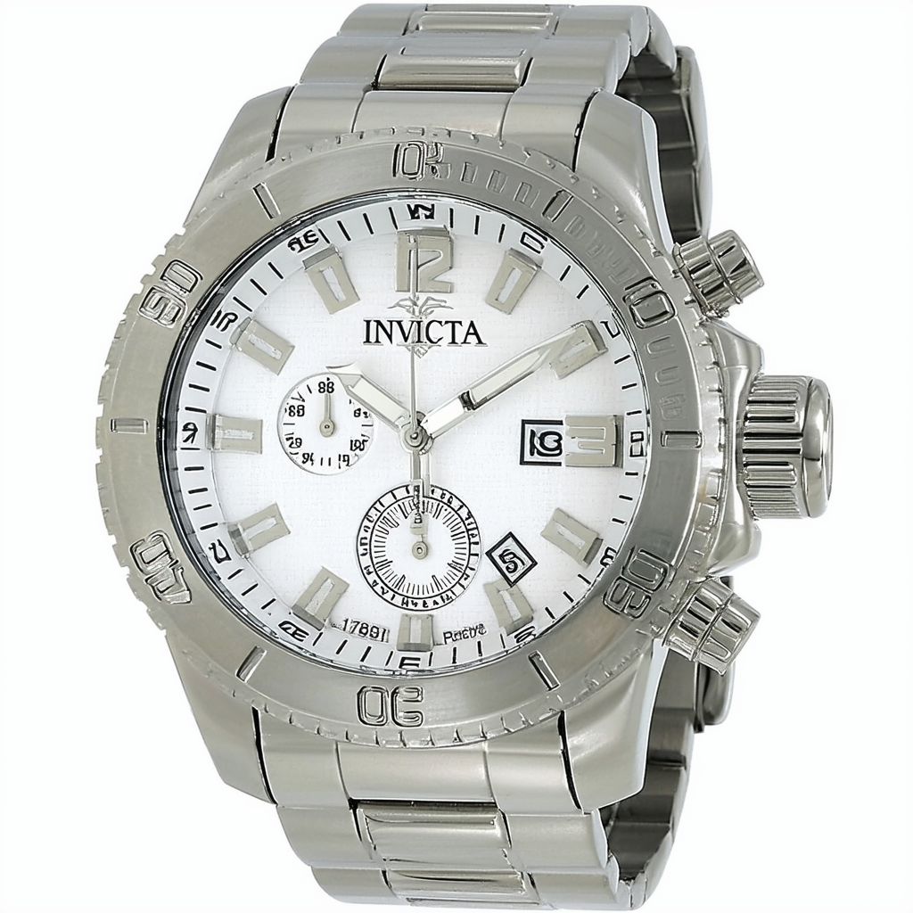 Invicta Men's 17861SYB Excursion Analog Display Swiss Quartz Silver Watch