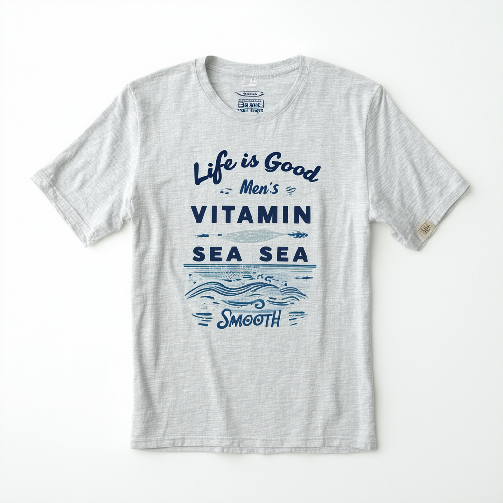 Life is Good Men's Vitamin Sea Smooth Tee