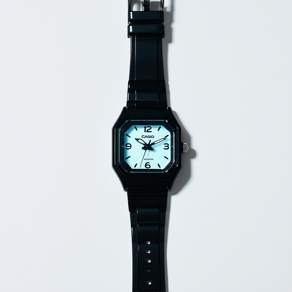 Casio Women's LQ140-1B Electro-Luminescent Analog Watch