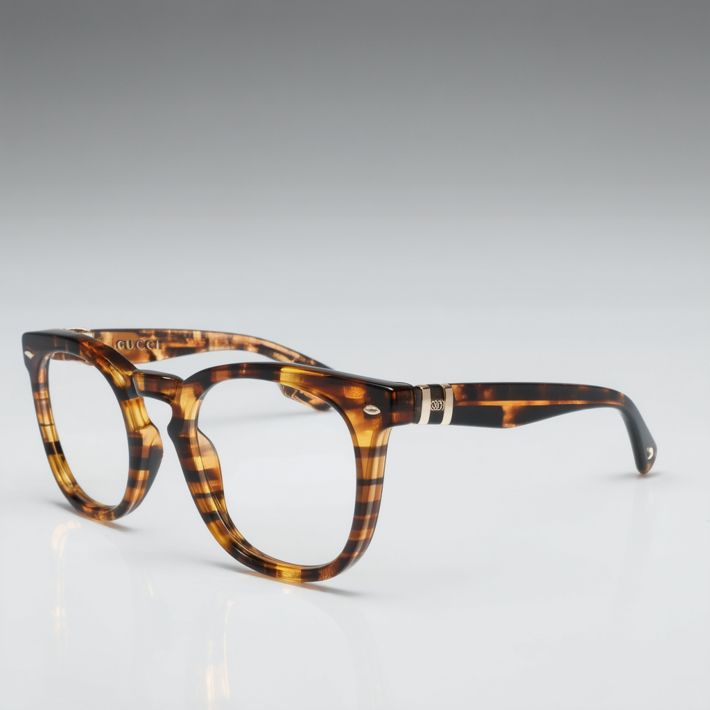Gucci eyeglasses GG 1089 Y5G Acetate Havana - Transparent Brown