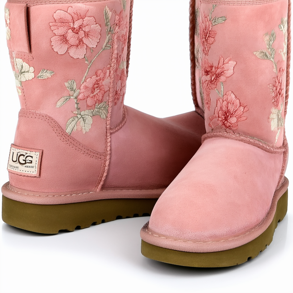 UGG 5802 TALL FLOWER BLUSH