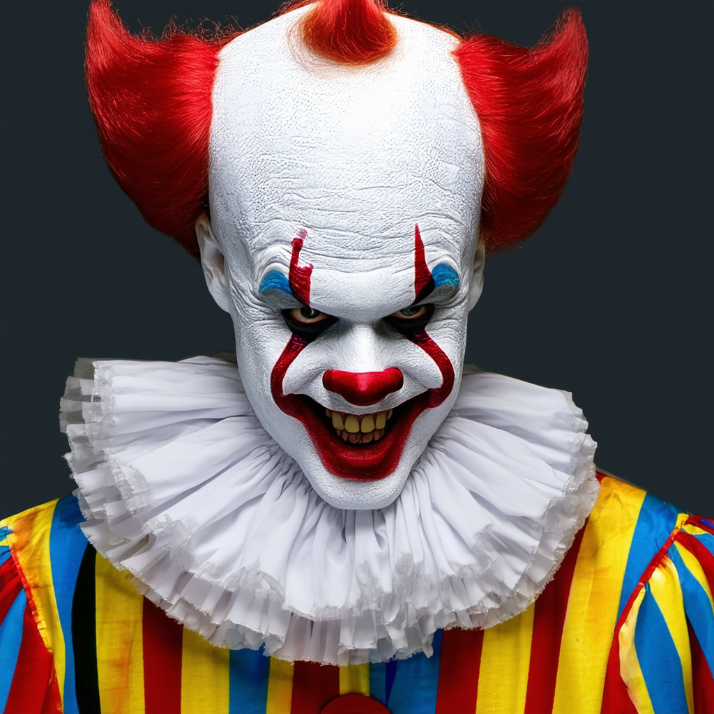 Rubie's Men's Evil Clown Costume