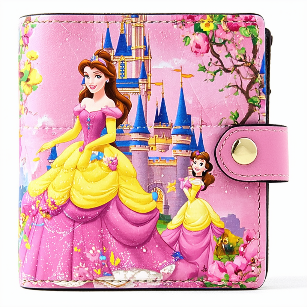 Loungefly Disney Princess Castle Series Belle Faux Leather Wallet