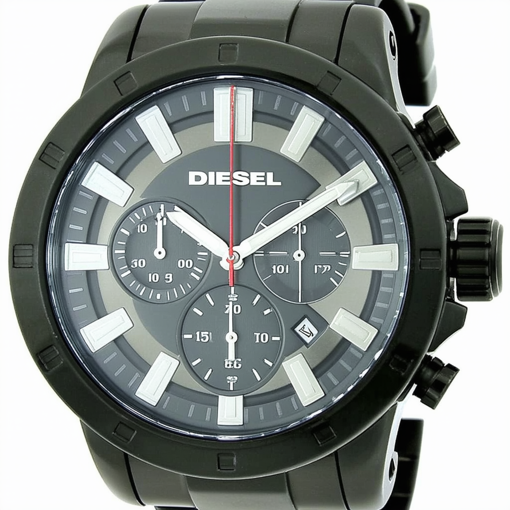 Diesel Chronograph Grey Dial Mens Watch DZ4225