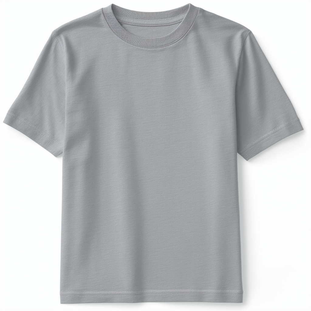 Hanes Boys' TAGLESS&reg, ComfortSoft&reg, Crewneck T-Shirt,X-Large, Light Steel