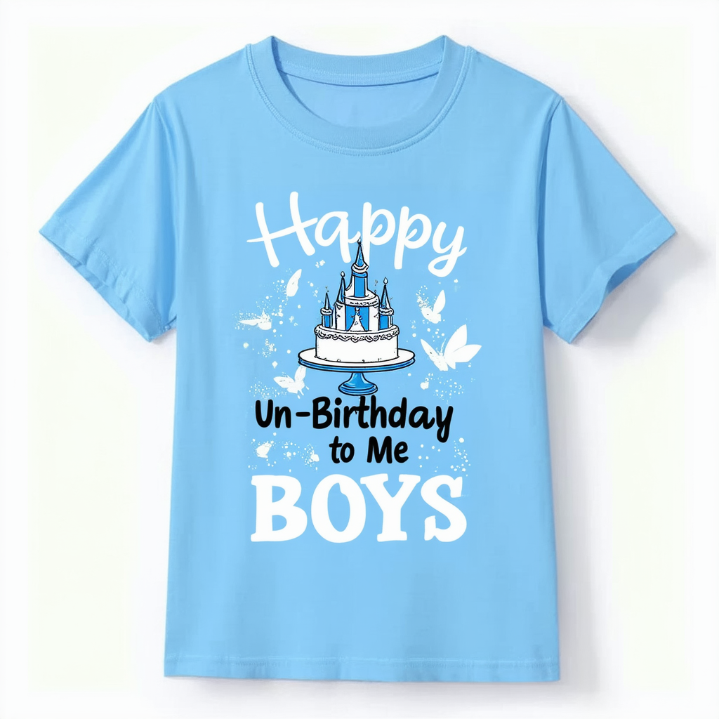 Disney Wonderland Alice Happy Un-Birthday to Me Boys Performance T-Shirt