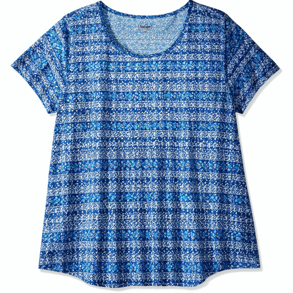 Lucky Brand Women's Plus Size Tile Tee