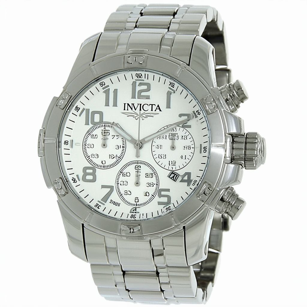Invicta Men's 4144 ll Collection Multi-Function Silver-Tone Watch