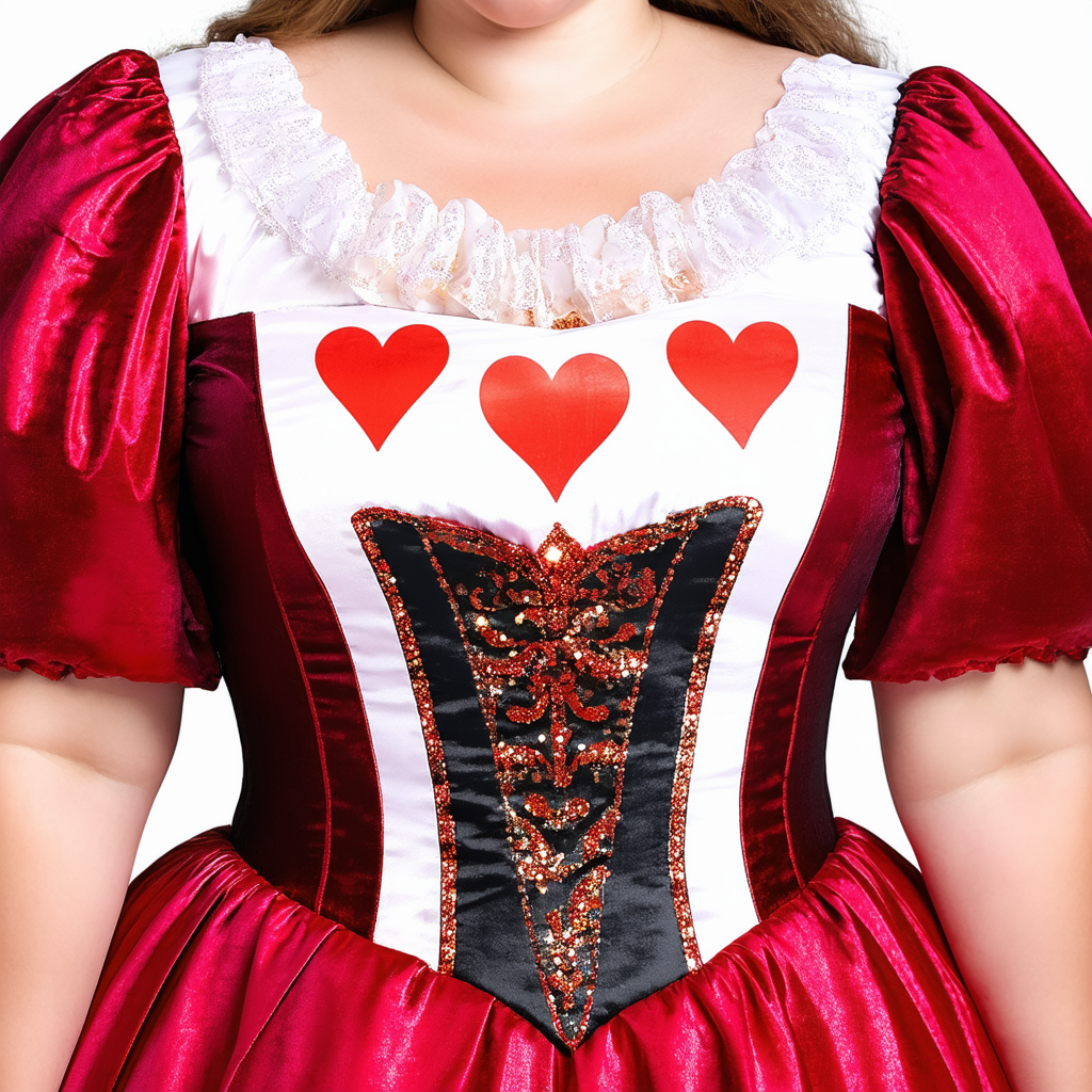 Plus Size Ravishing Queen of Hearts Costume for Women