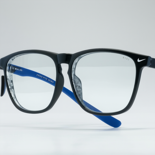 NIKE Eyeglasses 4258 016 Black/Photo Blue 53MM