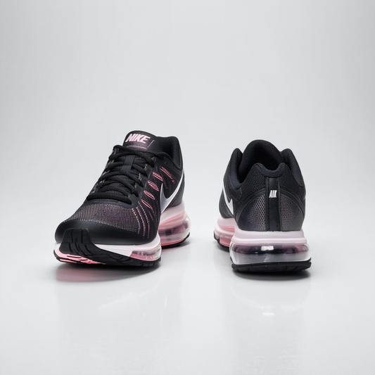 Nike Womens Air Max Dynasty Black/Metallic Hmtt/Hypr Pnk/Anthracite Running Shoe 9 Women US