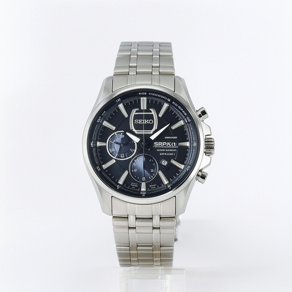 SEIKO Men's Analogue Automatic Watch with Stainless Steel Strap SRPA23K1